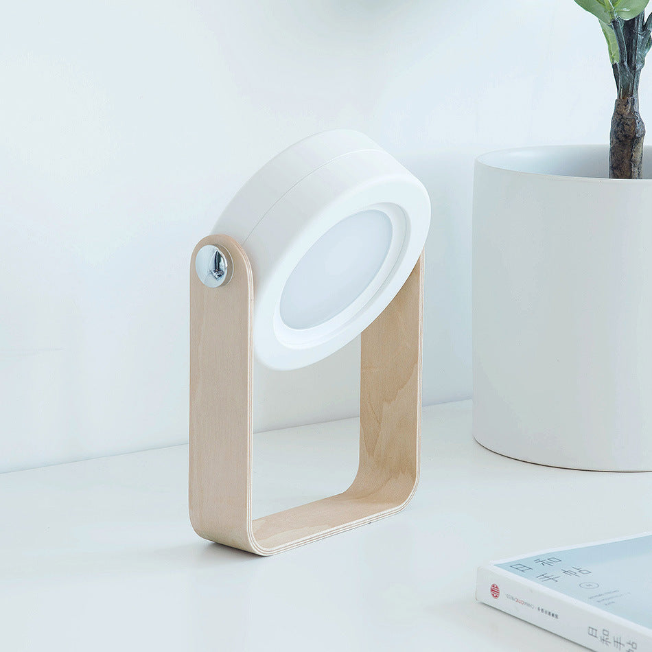 Froy – Faltbare Tischlampe mit USB-Ladefunktion und 4 dimmbaren Lichtstufen