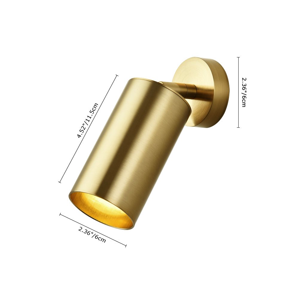 Moderner Eleganter Goldener Spotstrahler