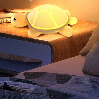 Shieldy – Süße Schildkröten-Nachtlampe mit LED und Tipp-Funktion