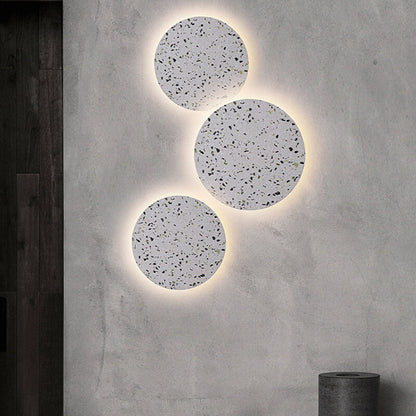 Moderne bunte Marmor-Wandleuchte – LED – 3 Größen