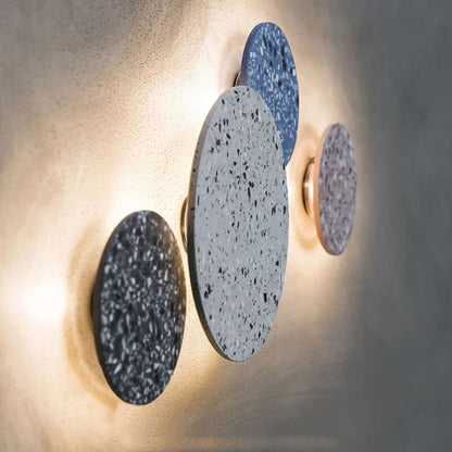 Moderne bunte Marmor-Wandleuchte – LED – 3 Größen