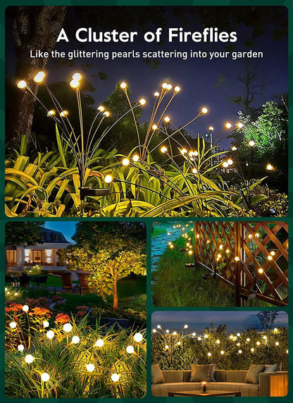 Solar-LED-Gartenleuchte – Außenbeleuchtung mit modernem weißem Licht