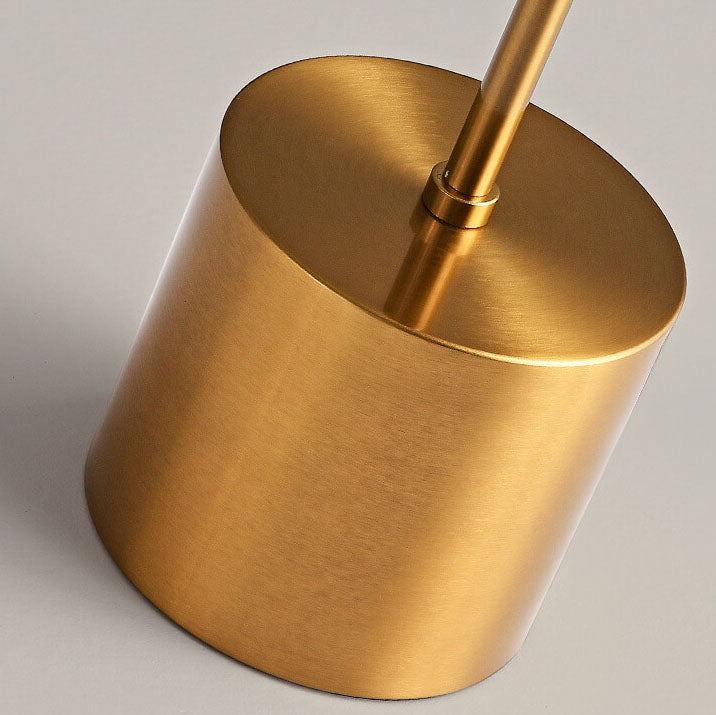 Moderne minimalistische goldene Tischlampe – Acryl und Metall – LED 6W