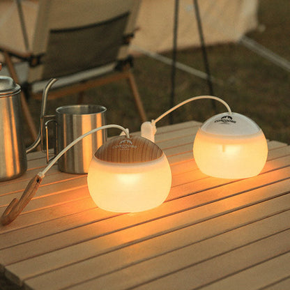 Tragbare LED-USB-Außenleuchte – Zum Aufhängen mit Haken, 12 Stunden Laufzeit