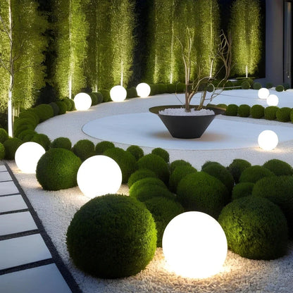 LED-Gartenkugel für Draußen mit 16 Farben und Fernbedienung – Dekorative Gartenbeleuchtung