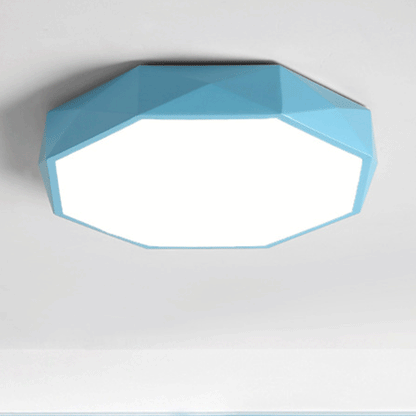 LED-Deckenlampe im modernen, abstrakten skandinavischen Stil