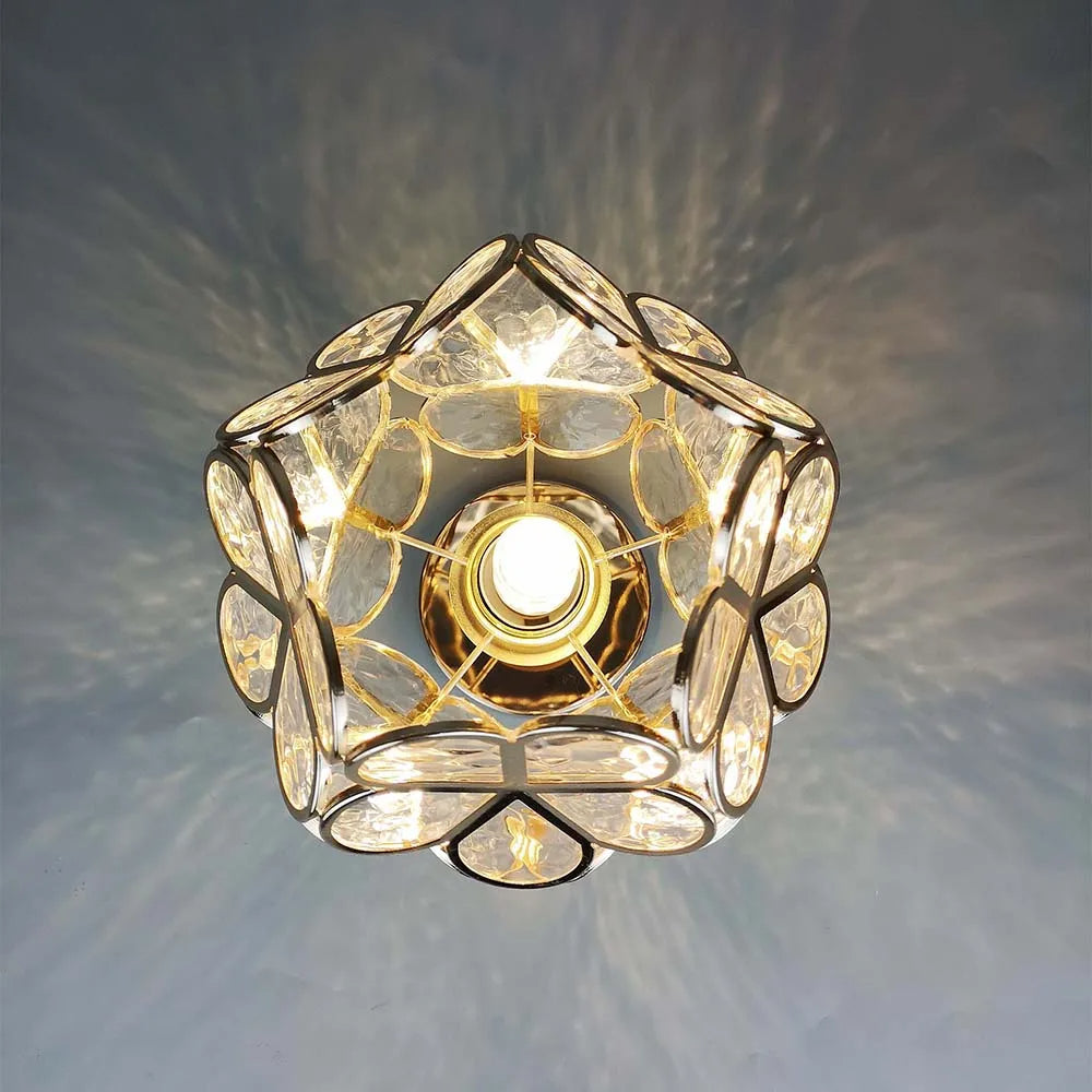 Flora – Auffällige Blumen-Deckenleuchte mit elegantem Design