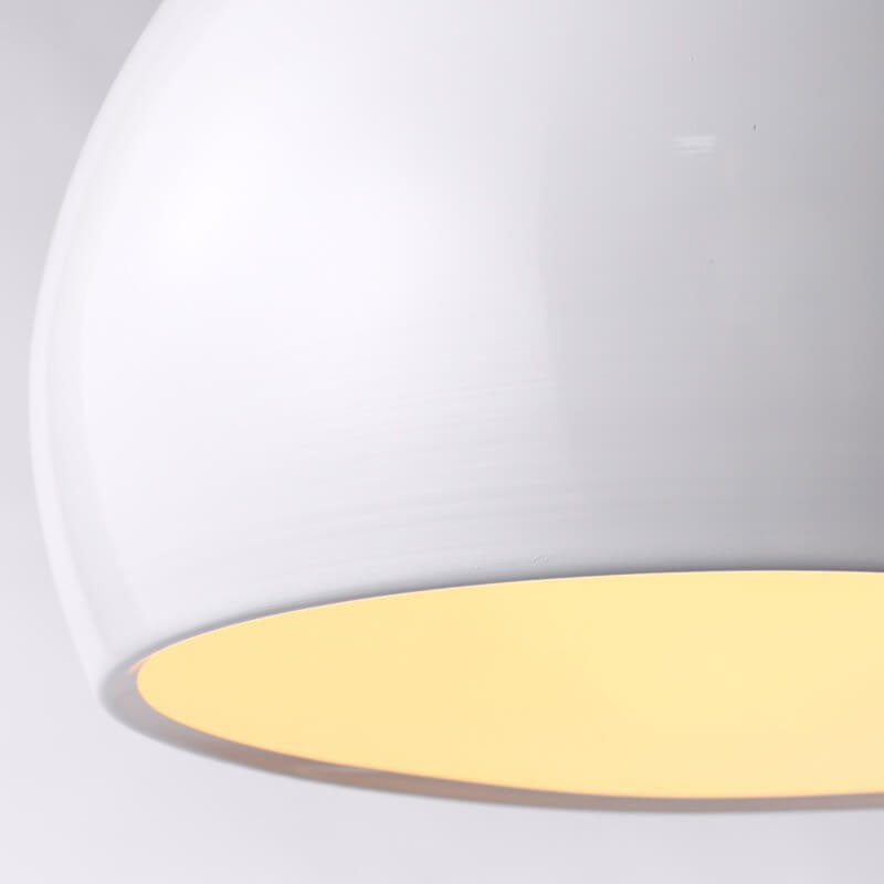 Moderne Aluminium-Hängelampe – Schwarz, Weiß, Gelb, Blau, Rosa, Rot, Grün, Grau – E26