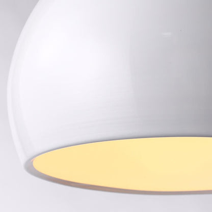 Moderne Aluminium-Hängelampe – Schwarz, Weiß, Gelb, Blau, Rosa, Rot, Grün, Grau – E26