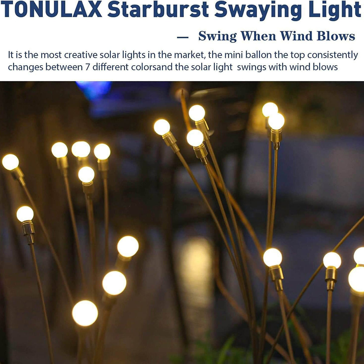 Solar-LED-Gartenleuchte – Außenbeleuchtung mit modernem weißem Licht
