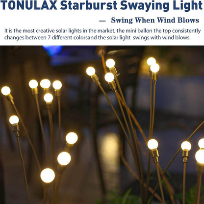 Solar-LED-Gartenleuchte – Außenbeleuchtung mit modernem weißem Licht