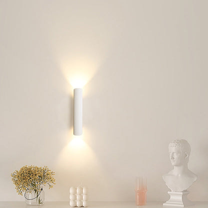 Skandinavische Wandleuchte – Weiß/Schwarz – LED 6W 600lm