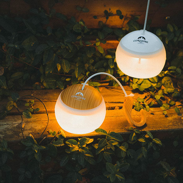 Tragbare LED-USB-Außenleuchte – Zum Aufhängen mit Haken, 12 Stunden Laufzeit