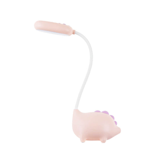 Stylische moderne Tischlampe mit integrierter LED und buntem Design