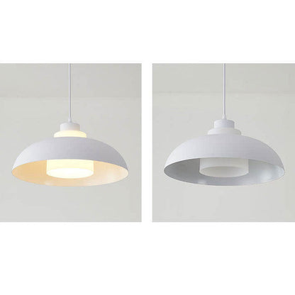 Moderne Aluminium-Hängeleuchte – E26-Fassung, mehrere Farben und Größen