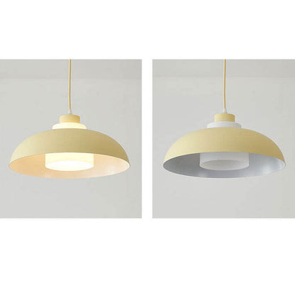 Moderne Aluminium-Hängeleuchte – E26-Fassung, mehrere Farben und Größen