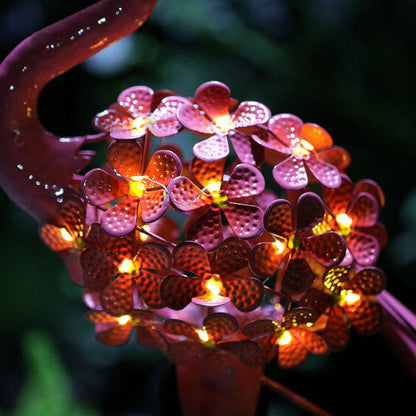 Solar-LED-Gartenleuchte Flamingo – Rosa – (1 LED)
