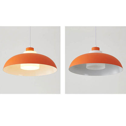 Moderne Aluminium-Hängeleuchte – E26-Fassung, mehrere Farben und Größen