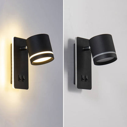 Elegante Wandlampe aus Eisen mit LED