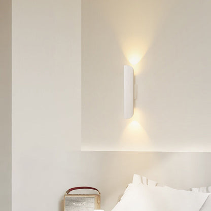Skandinavische Wandleuchte – Weiß/Schwarz – LED 6W 600lm