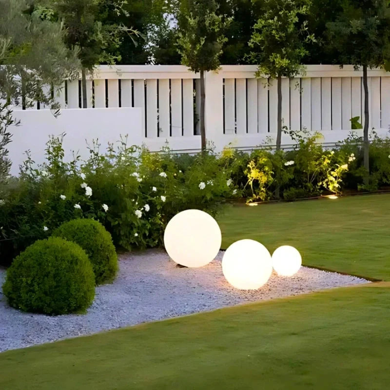 LED-Gartenkugel für Draußen mit 16 Farben und Fernbedienung – Dekorative Gartenbeleuchtung