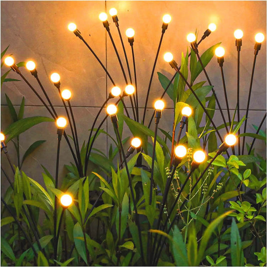 Solar-LED-Gartenleuchte – Außenbeleuchtung mit modernem weißem Licht