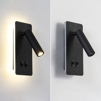 Elegante Wandlampe aus Eisen mit LED