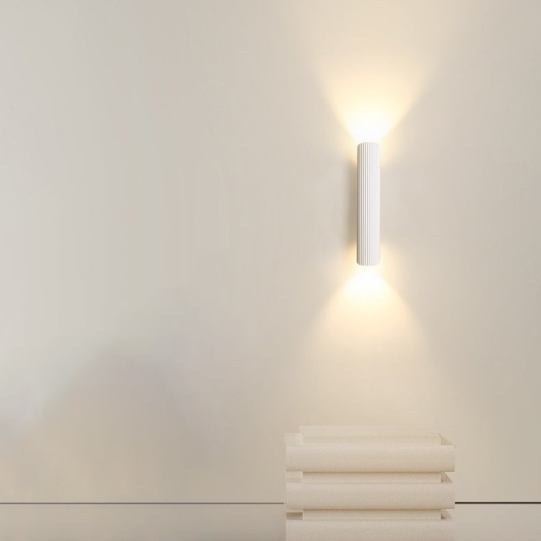 Skandinavische Wandleuchte – Weiß/Schwarz – LED 6W 600lm