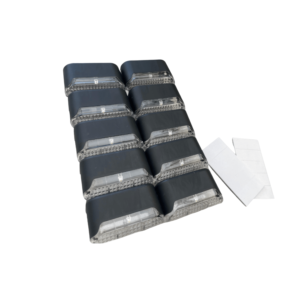 Sola – 4er-Set Solar-Außenleuchten mit automatischem Sensor und IP65-Wasserdichtigkeit