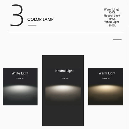 Moderne LED-Wandleuchte mit abstraktem Muster
