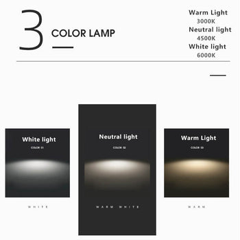 Skandinavische Glas-Tischlampe mit Stoffschirm – 3-Farben dimmbares Licht