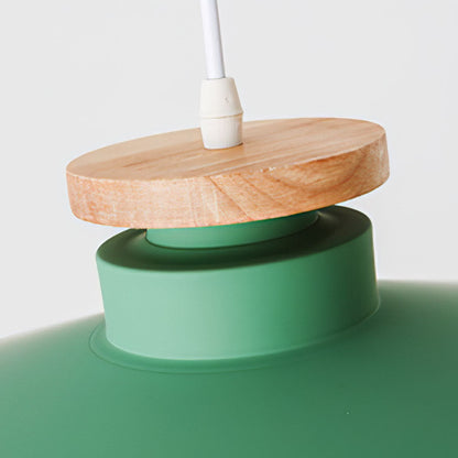 Skandinavische Holz-Pendelleuchte – Modern und Warm
