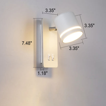 Elegante Wandlampe aus Eisen mit LED