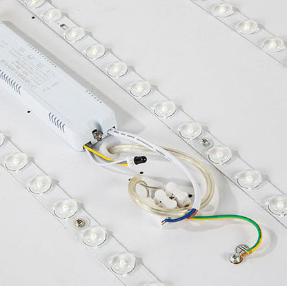 Moderne LED-Deckenleuchte im abstrakten skandinavischen Design