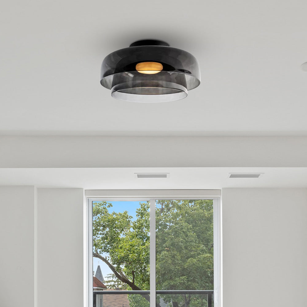Moderne Design-Deckenleuchte aus Glas – stilvoller Akzent für jedes Interieur