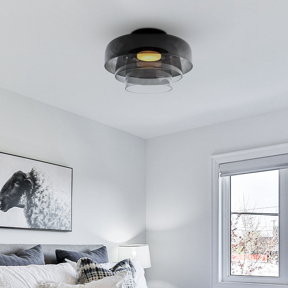 Moderne Design-Deckenleuchte aus Glas – stilvoller Akzent für jedes Interieur