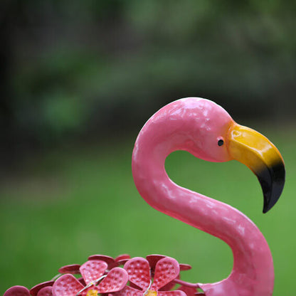 Solar-LED-Gartenleuchte Flamingo – Rosa – (1 LED)