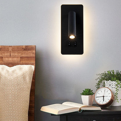Elegante Wandlampe aus Eisen mit LED