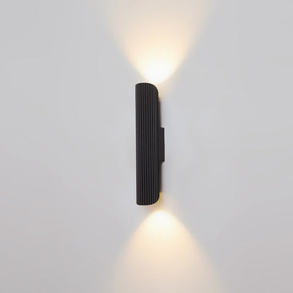 Skandinavische Wandleuchte – Weiß/Schwarz – LED 6W 600lm