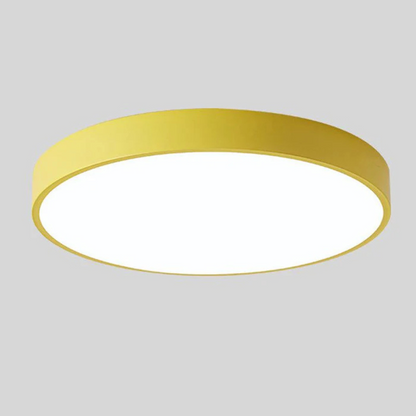 LED-Deckenlampe im skandinavischen Stil aus Holz und Acryl