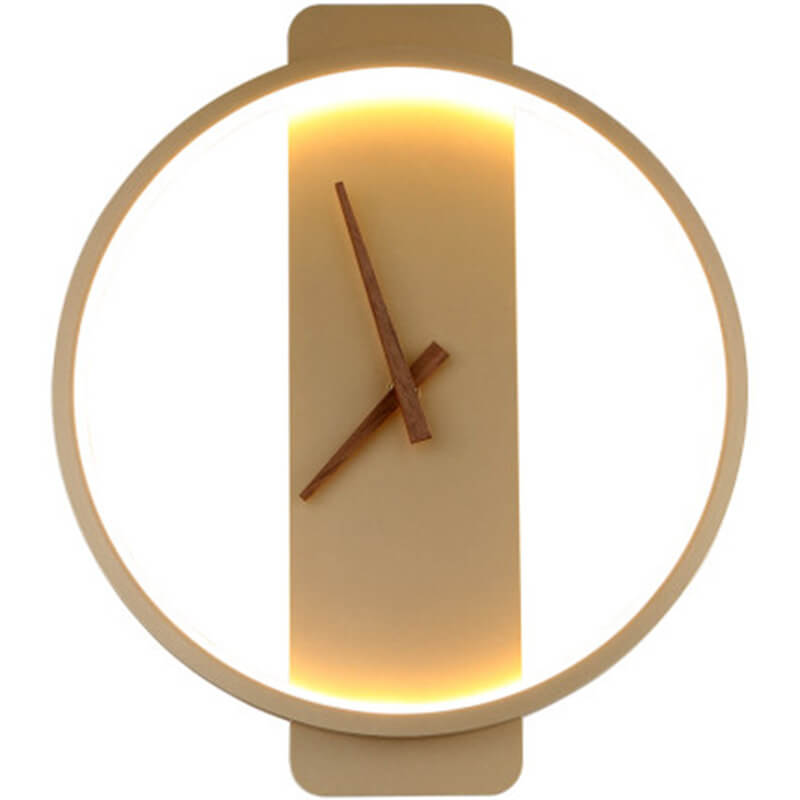 Moderne Wandleuchte – Acryl und Metall – Gold/Schwarz – LED 18W