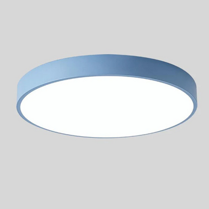 LED-Deckenlampe im skandinavischen Stil aus Holz und Acryl