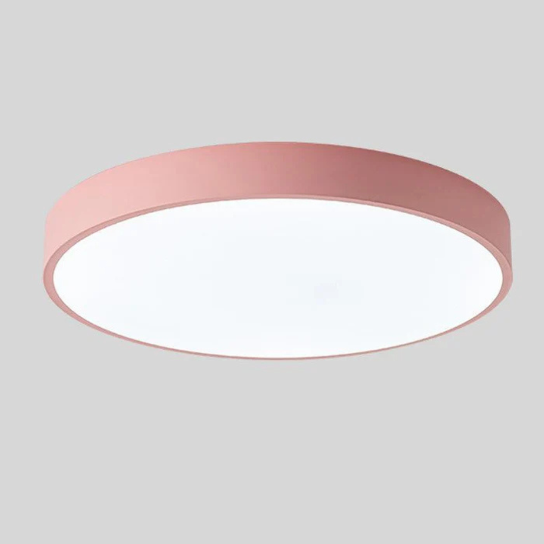 Skandinavische LED-Deckenlampe aus Holz und Acryl – Modernes Minimalismus-Design