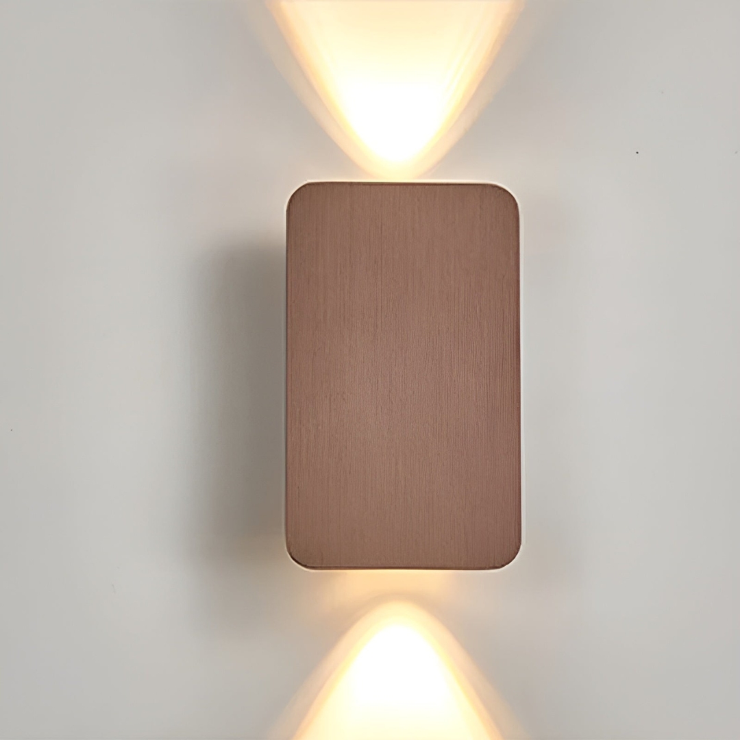 Minimalistische LED-Wandlampe für moderne Atmosphäre