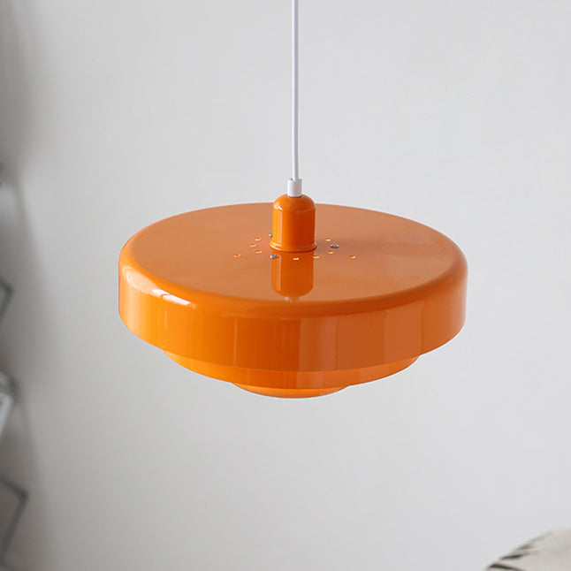 Runde stilvolle Eisen-Pendelleuchte – elegantes Industrial-Design für Zuhause und Küche