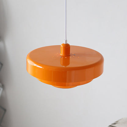 Runde stilvolle Eisen-Pendelleuchte – elegantes Industrial-Design für Zuhause und Küche