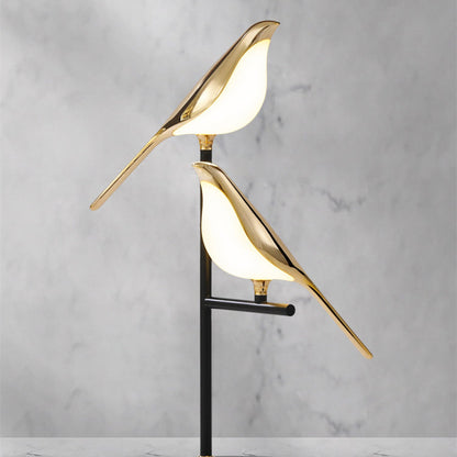 Chiraya – Skulpturale Vogel-Lampe mit LED und einzigartigem Design