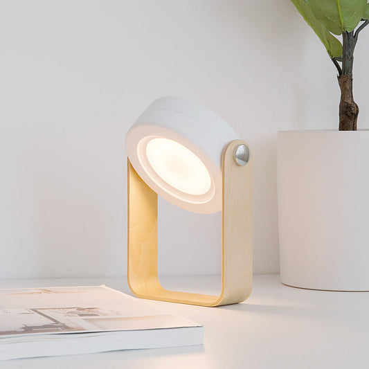 Froy – Faltbare Tischlampe mit USB-Ladefunktion und 4 dimmbaren Lichtstufen