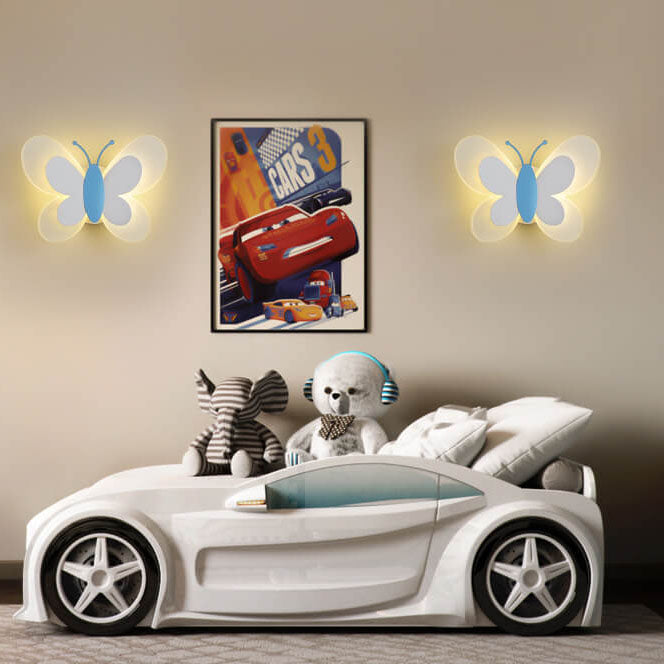 Moderne Wandleuchte aus Acryl und Eisen – LED – 1400 lm