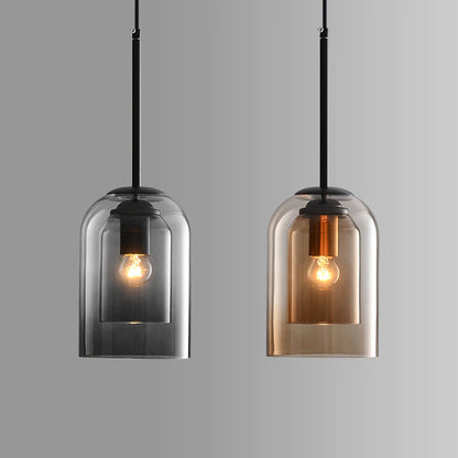 Nöro – Stilvolle skandinavische Glas-Pendelleuchte für Küche und Wohnzimmer